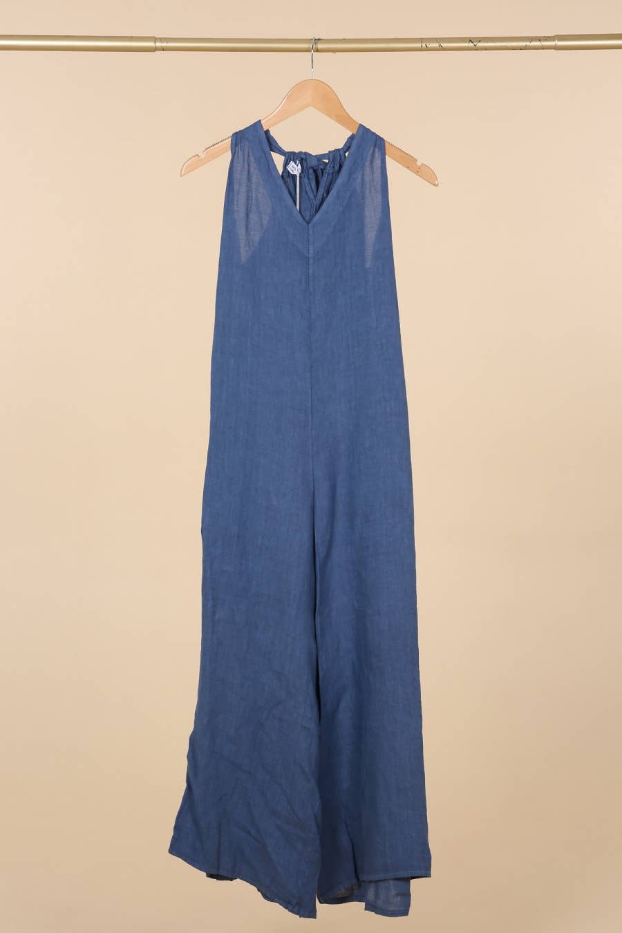 la maison des fibres naturelles – wholesale Jumpsuit – Women's – Sleeveless jumpsuit in 100% linen 6201416