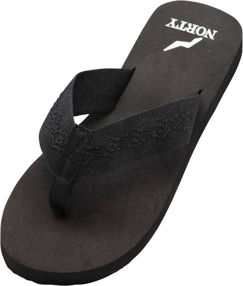 Eastern Off Price - Wholesale Flip Flops - Women's - Norty Women's Flip Flop Thong Beach Pool Casual Sandal 411590