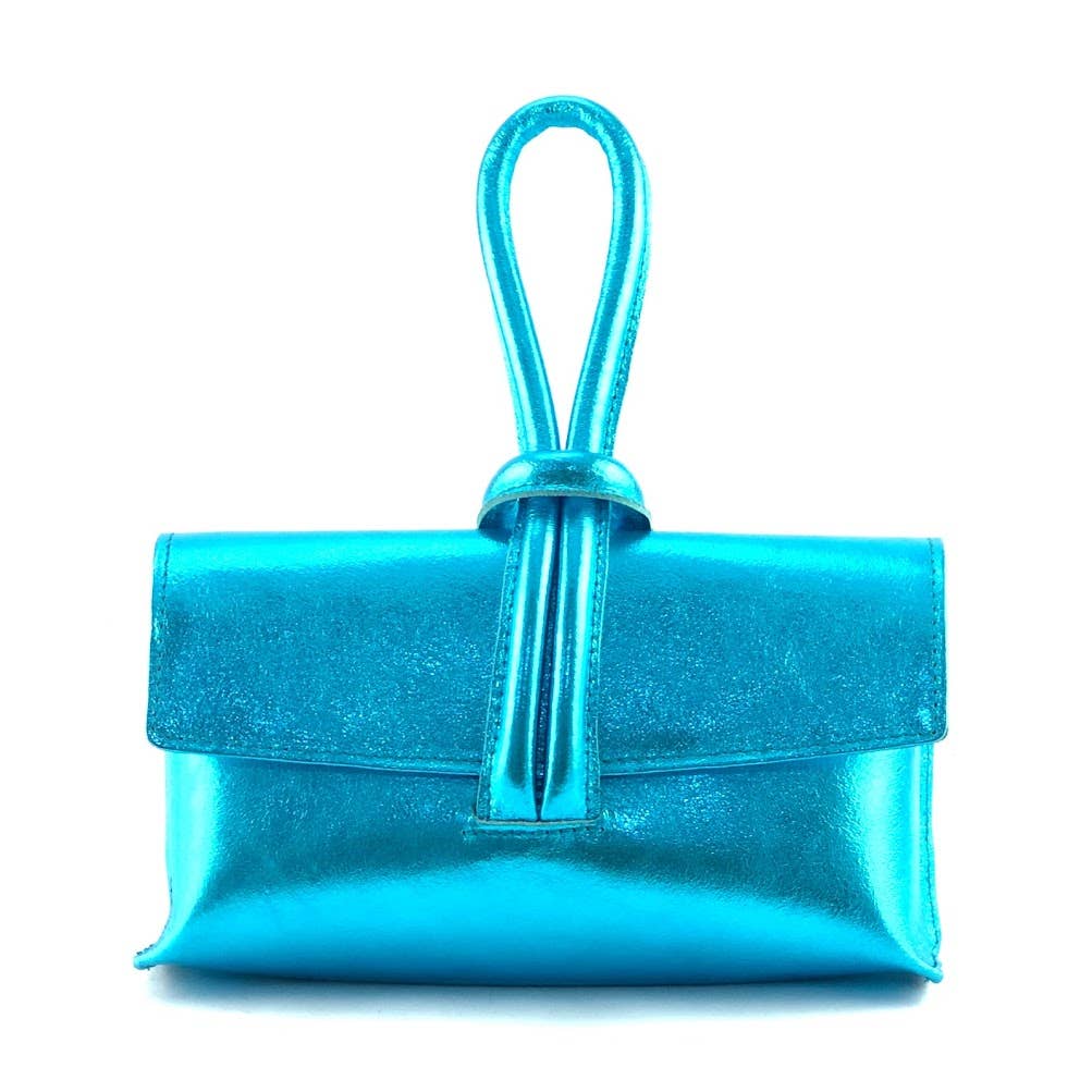 MILANO AMOUR - Vendita all'ingrosso Pochette - Donna - POCHETTE MICHELLE LAMINATO CON NODO26