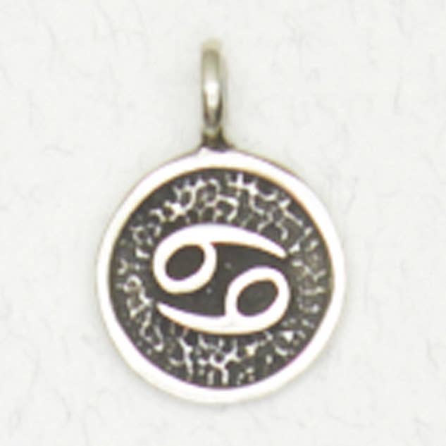 Zinn-Anhänger-Halskette - Krebs für den Großhandel von Nirvana LLC