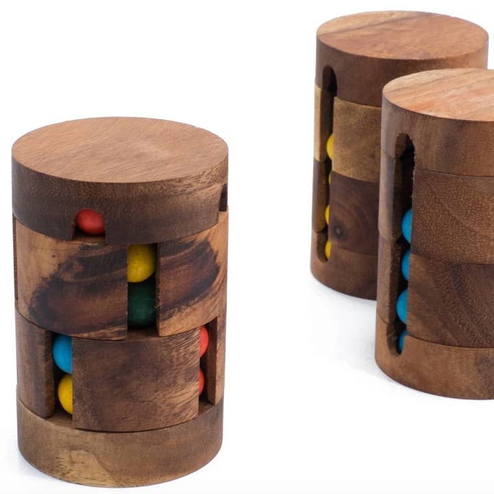 SMI Designs Wooden Puzzles - Wholesale Puzzle - Adult - Wooden Puzzle 3D Brain Teaser Game for Adults & Kids IQ3