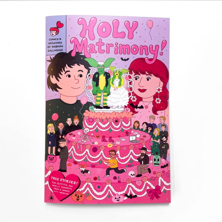 Holy Matrimony zine for wholesale by Sio Gallagher