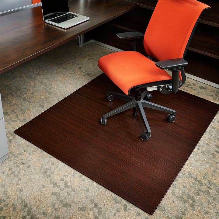 Anji Mountain - Wholesale Floor Mat - 48" x 60" Standard Bamboo Chair Mat no lip4