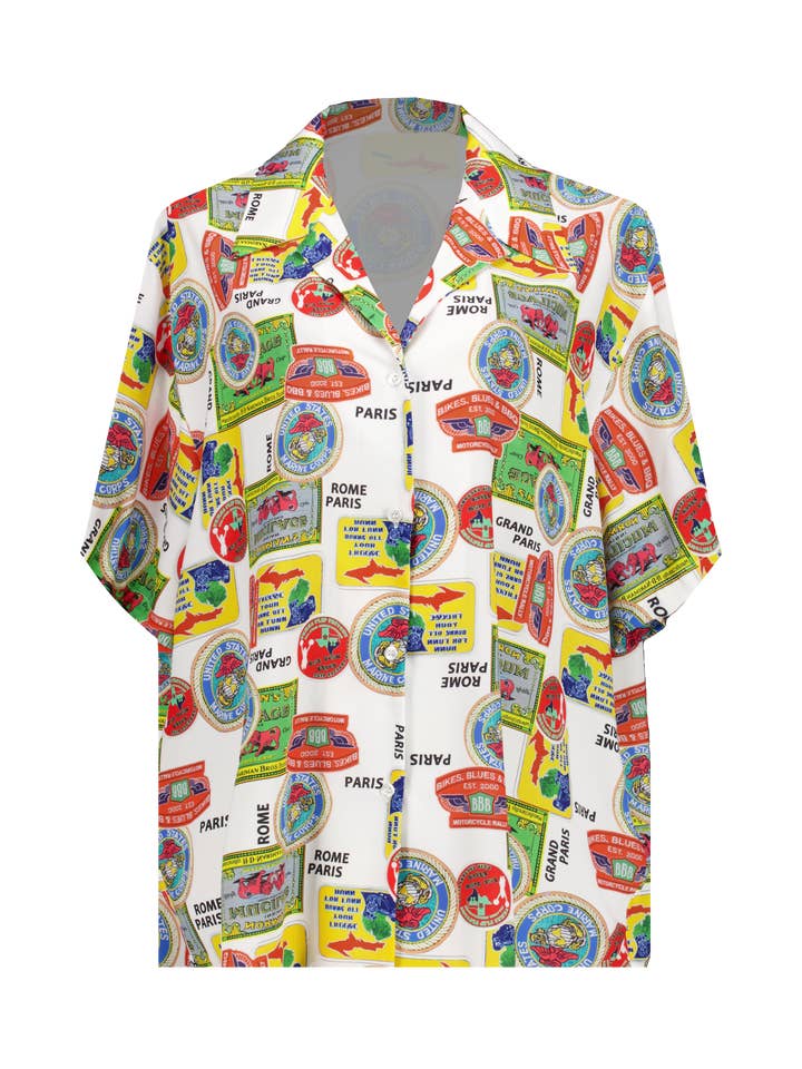 Chemise de plage Ice WH pour la vente par iZN iT