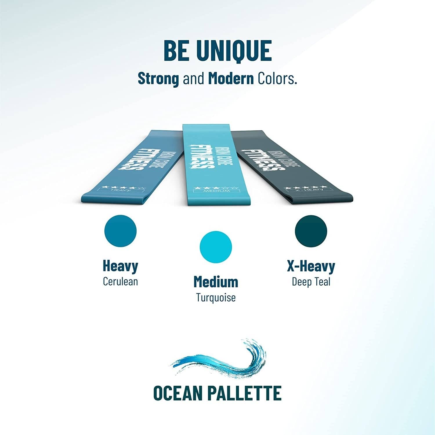 VIGOR - Vente Équipement de fitness - Ensembles de bandes de résistance de qualité supérieure pour entraîneurs, Bootcamp18