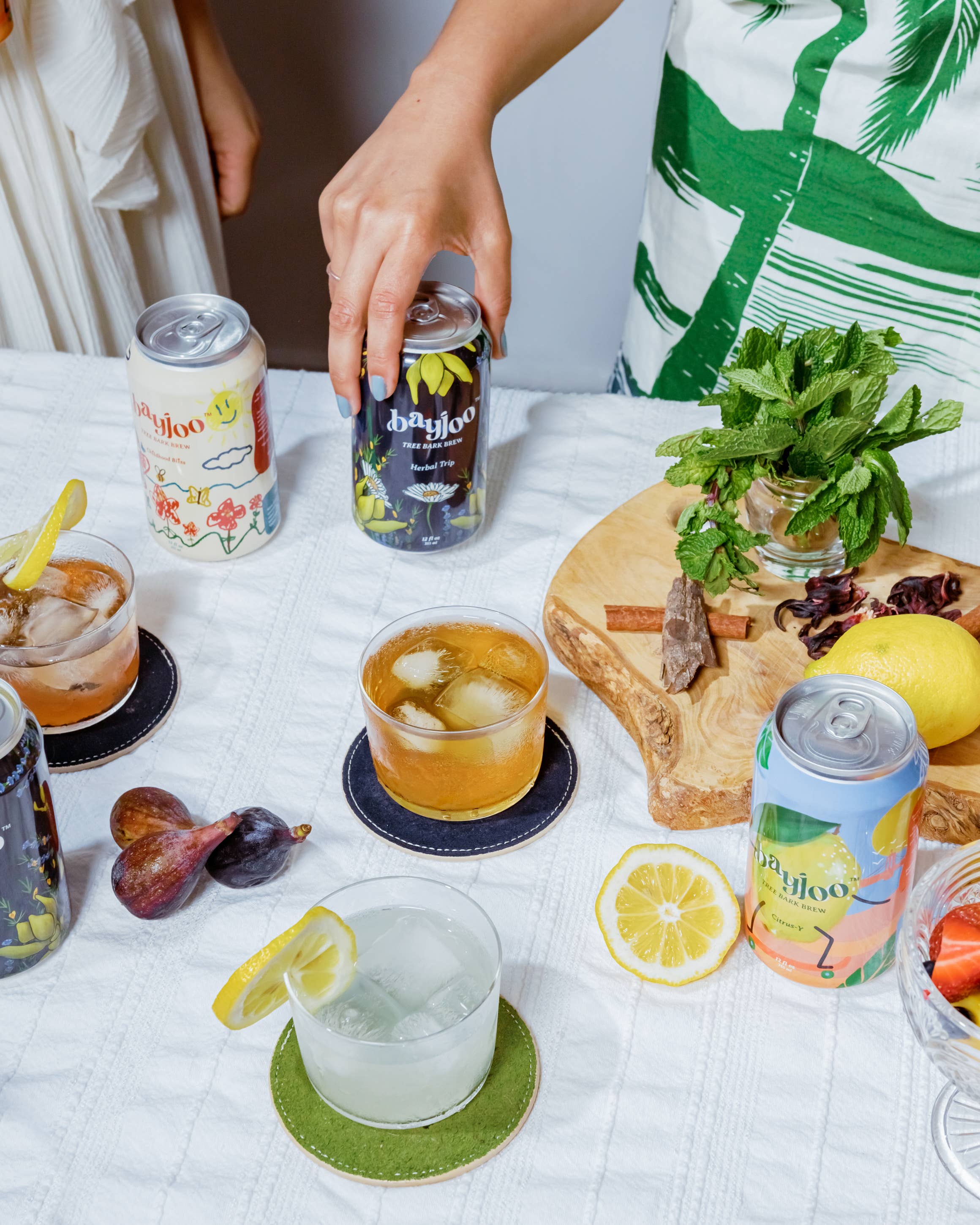 Bayjoo - Wholesale Non-Alcoholic Aperitif/Mocktail - Bayjoo Tree Bark Brew - Herbal Trip4