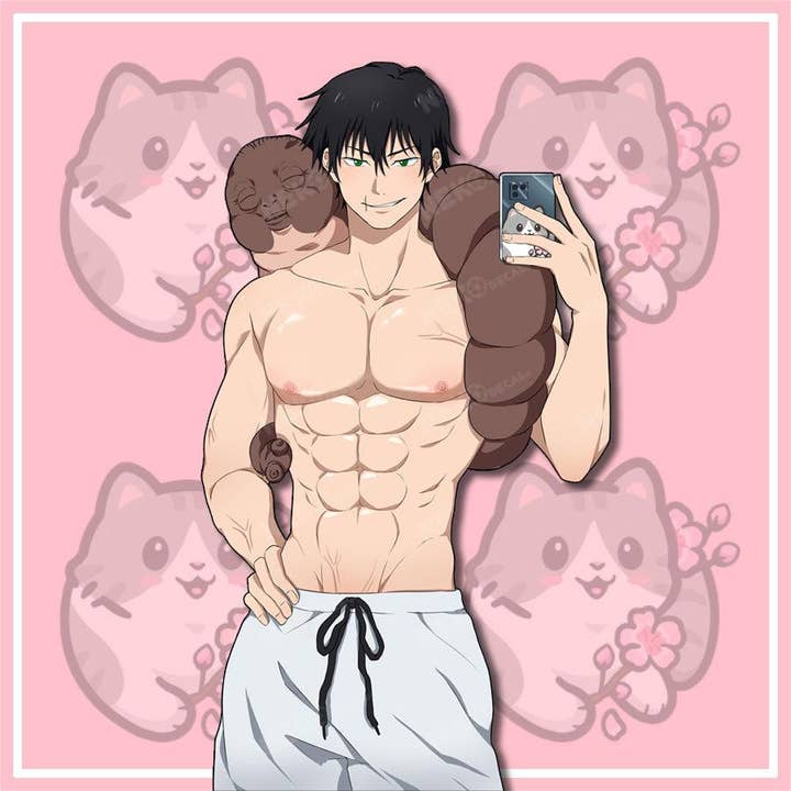 Nekodecal - Wholesale Sticker - Toji Stickers1