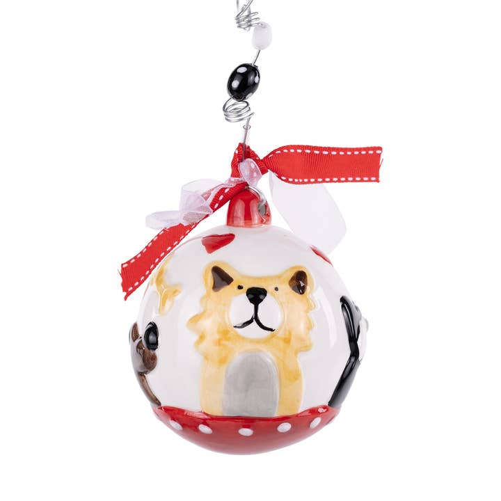 Lots of Dogs Ornament for wholesale by Glory Haus