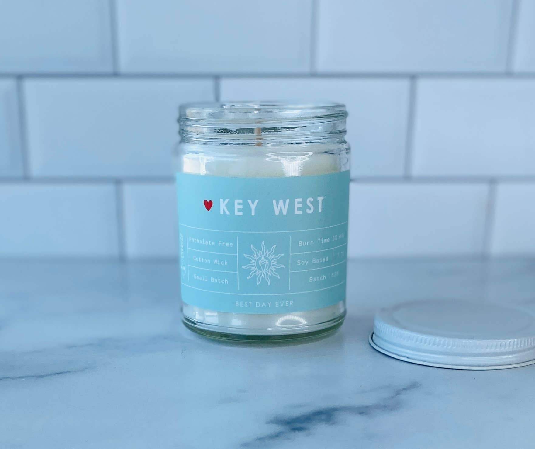 Rambling Caravan - Wholesale Jar/Filled Candle - Key West, FL Candle3