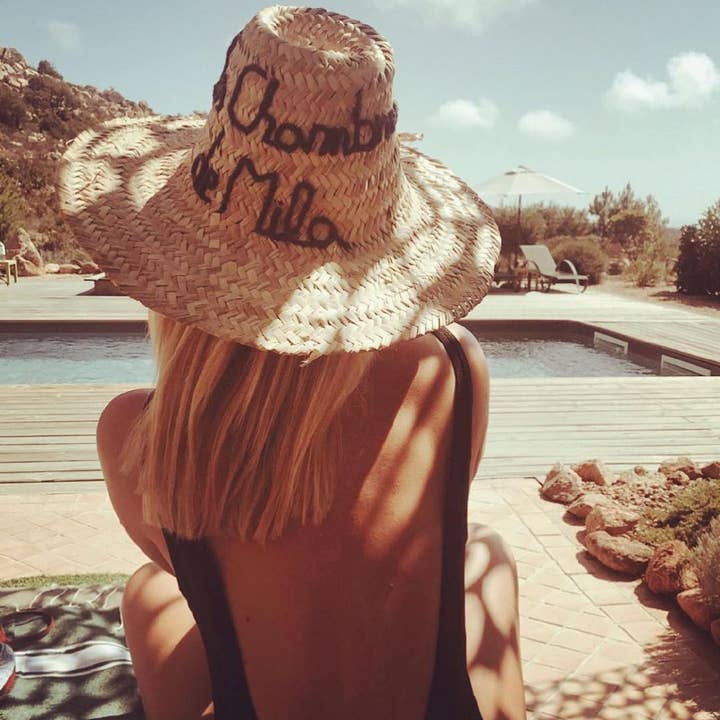 Moroccan straw hats for women, Beach Straw Hat Men,Straw Hat for wholesale by craftberber