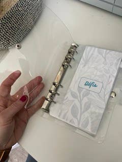 Les Créas de Malou - Wholesale Planner - Budget Challenges A6 Envelopes Binder - Green Leaves1