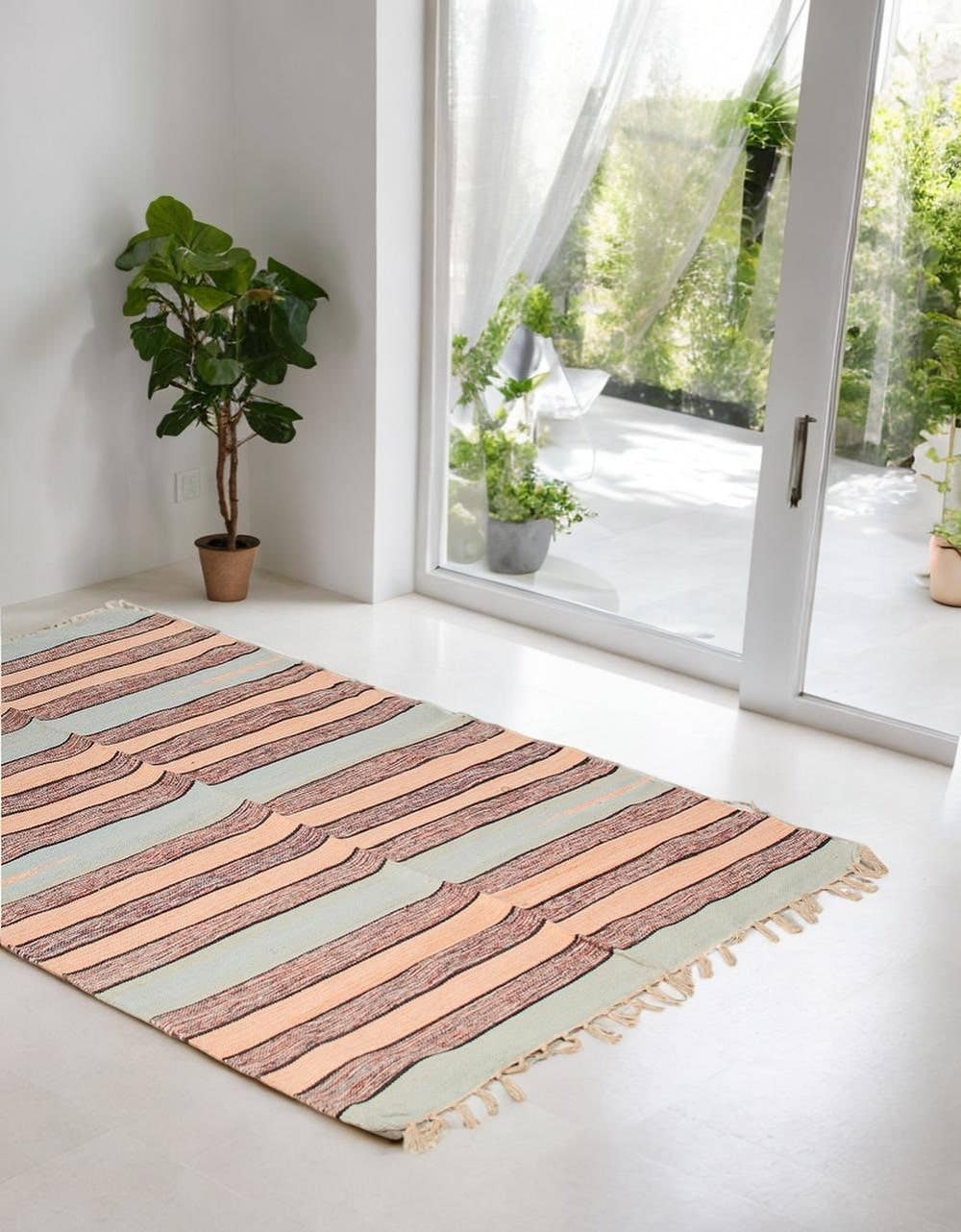 Kimago Look – wholesale Matta - Barn och baby – Handgjord etnisk boho-matta Indien | Kimago5