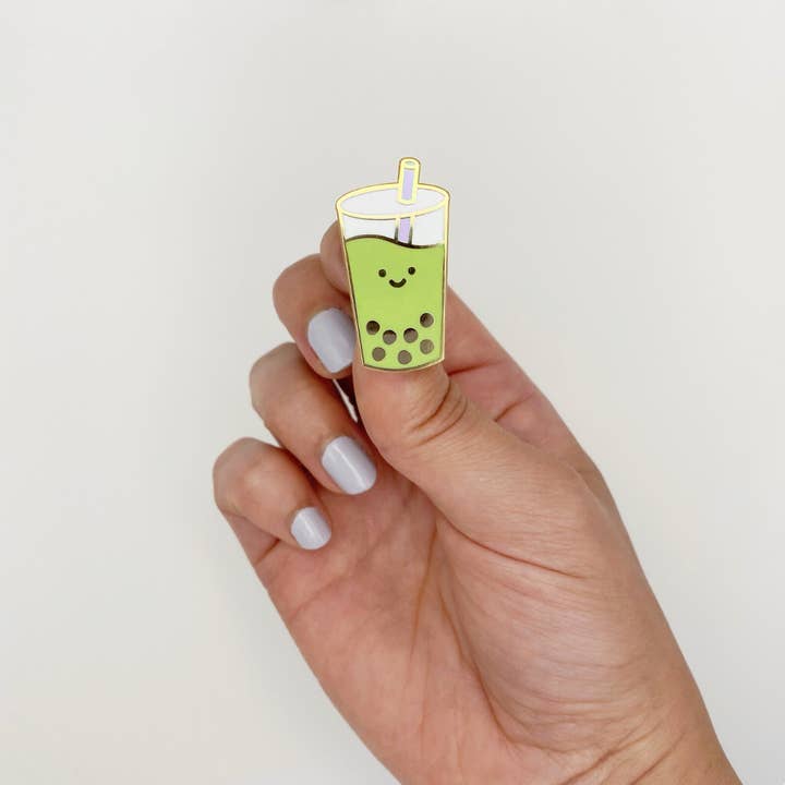 Tickle Me Lavender - Wholesale Lapel Pin/Button - Asian Foods Enamel Pin Set of 55