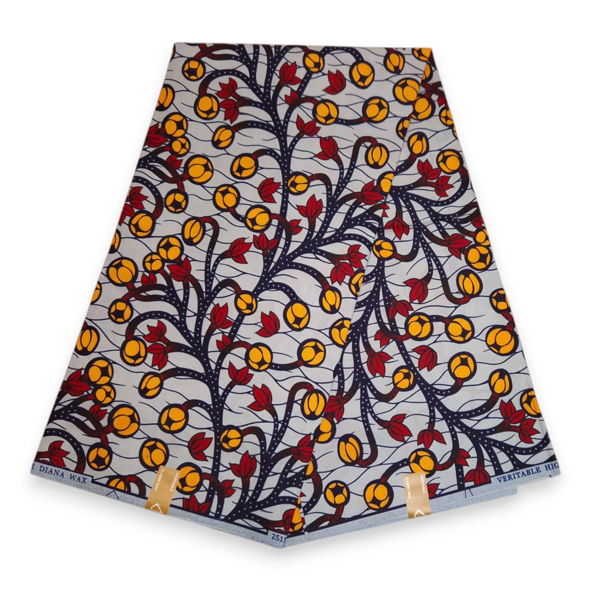 AfricanFabs – wholesale Craft supplies – 6 Yards - African print fabric - PO-5017 - Poly0