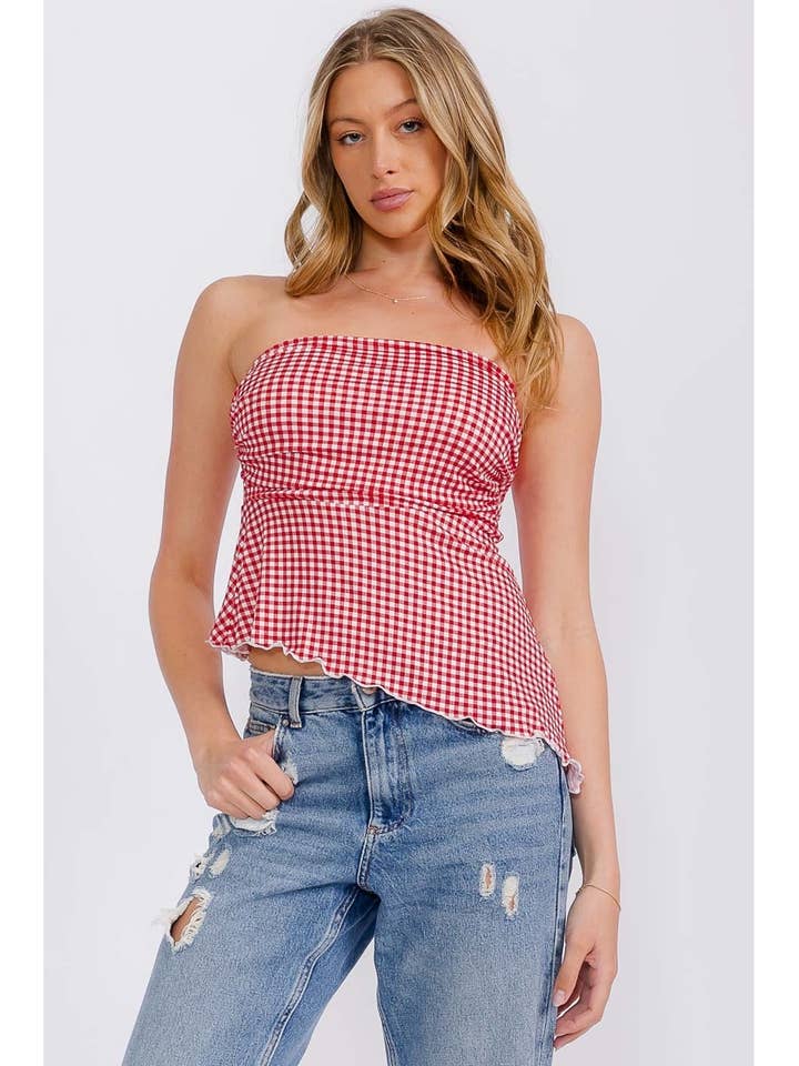 KNIT PRINT TOP for wholesale by FashionShowcase