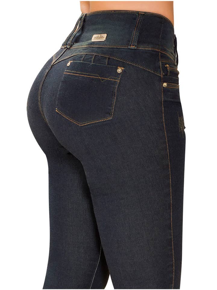 LT.ROSE CS3B04 Jean skinny colombien | Jeans Levanta Cola pour la vente par Laty Rose