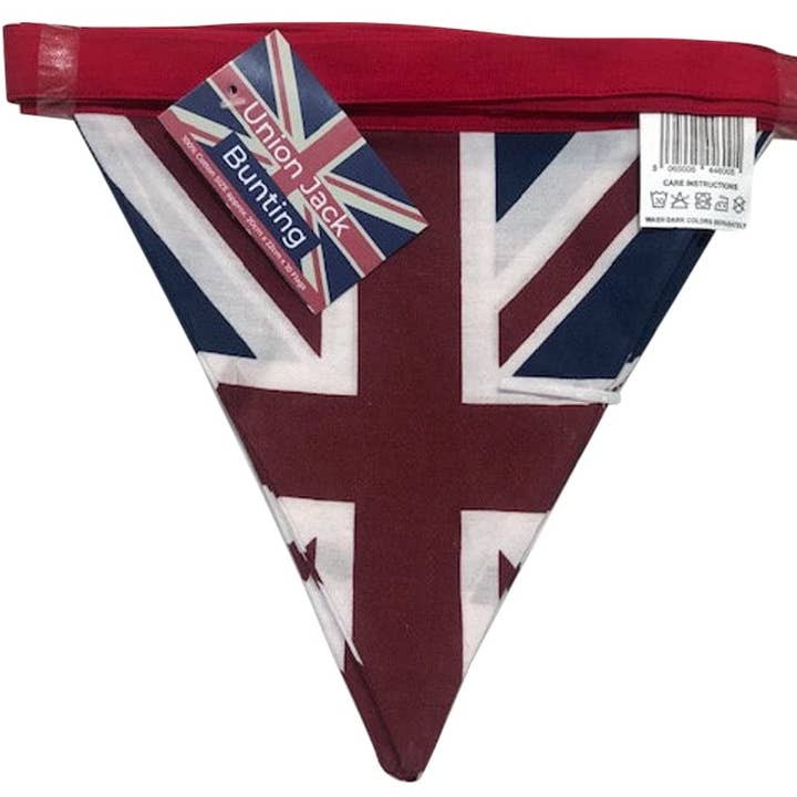 Exactly What I Needed - Wholesale Bunting/Garland - Union Jack 100% Cotton Fabric Bunting1