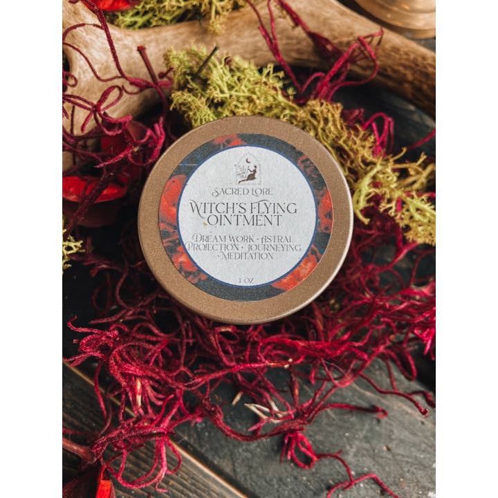 Sacred Lore - Wholesale Meditation Supplies - Witch's Flying Ointment, Astral Travel, Dream Magic