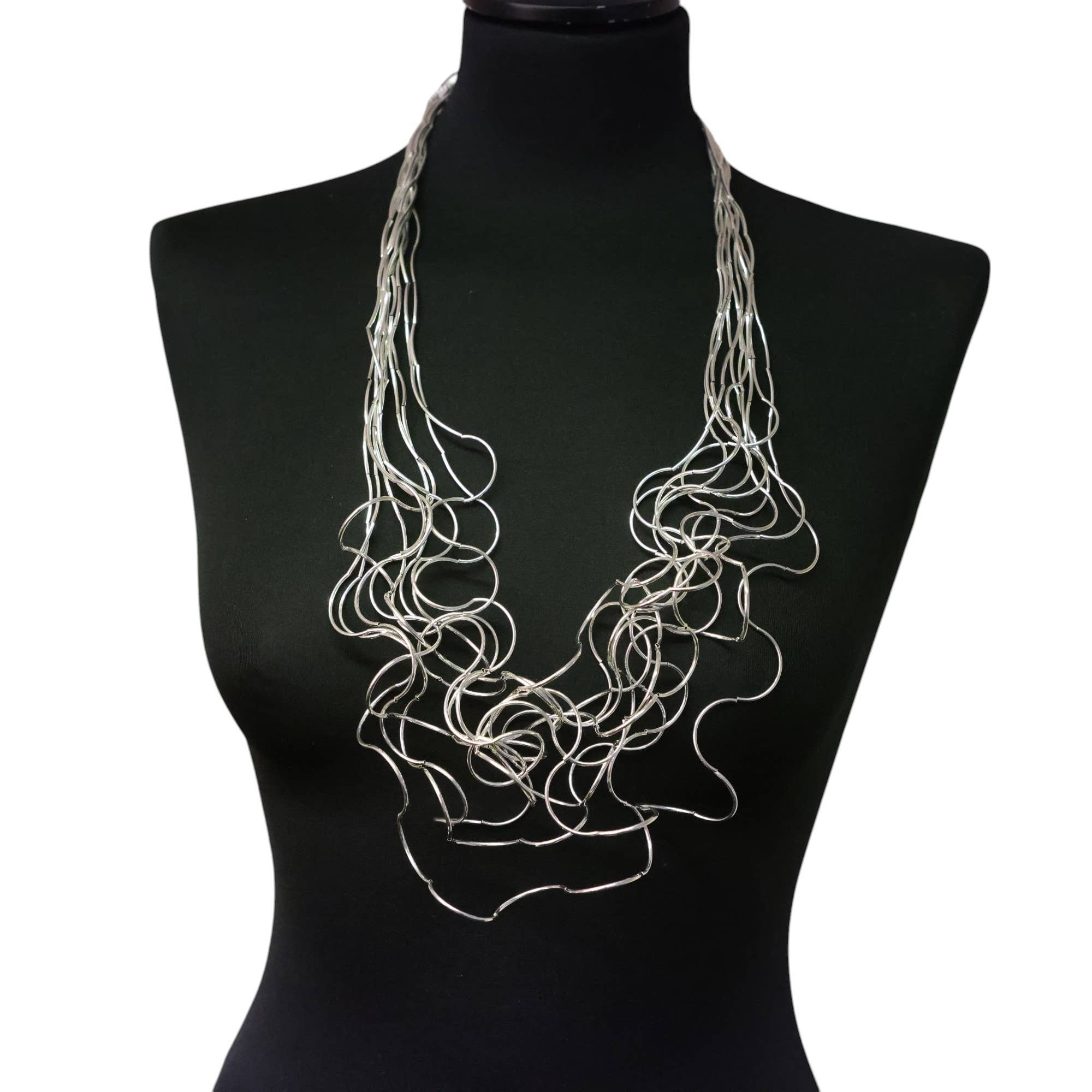Jess & Lou - Vente Colliers plastrons - Collier Multi Rangée Déclaration NK2124