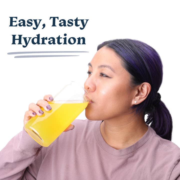Drinklits Hydration - Wholesale Powdered Health Drink - Hydration Tablets: Natural ORANGE Electrolytes +Display