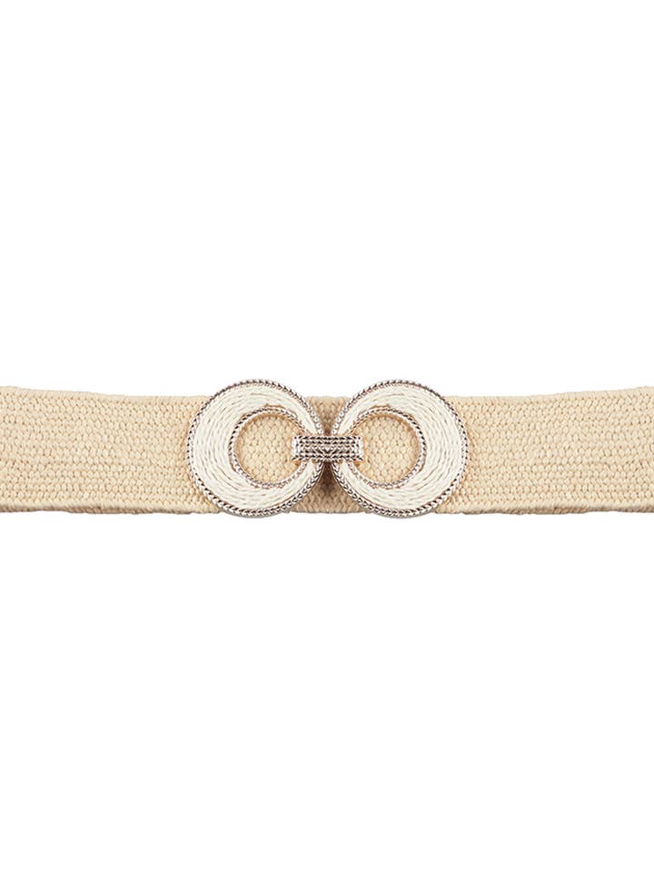 FASHION DOUBLE SIDED ROUND METAL DESIGN BELT JCB-1662 for wholesale by anbfashion
