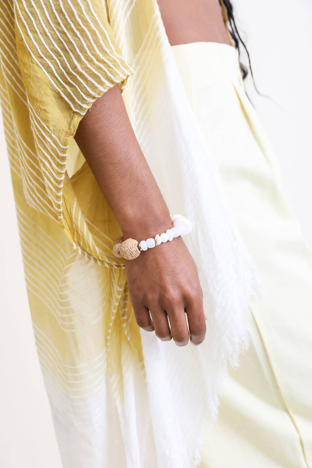 Leto Accessories - Wholesale Beaded Bracelet - Bold Multi-Color Bead Bracelet – Elastic Fit for All Sizes2