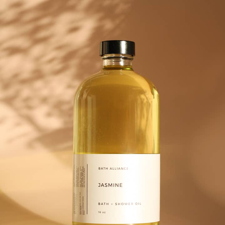 Bath Alliance - Wholesale Bath/Body Oil - Jasmine Bath + Shower Oil