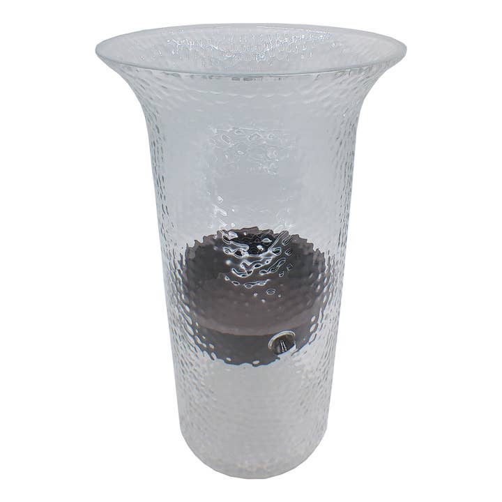 Glass Hurricane Pillar Candle Holder 16"X7" for wholesale by first of a kind