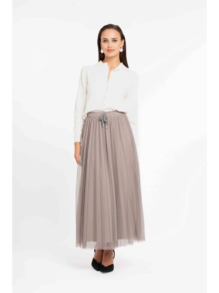 Milk Cardigan with jewel buttons for wholesale on Faire