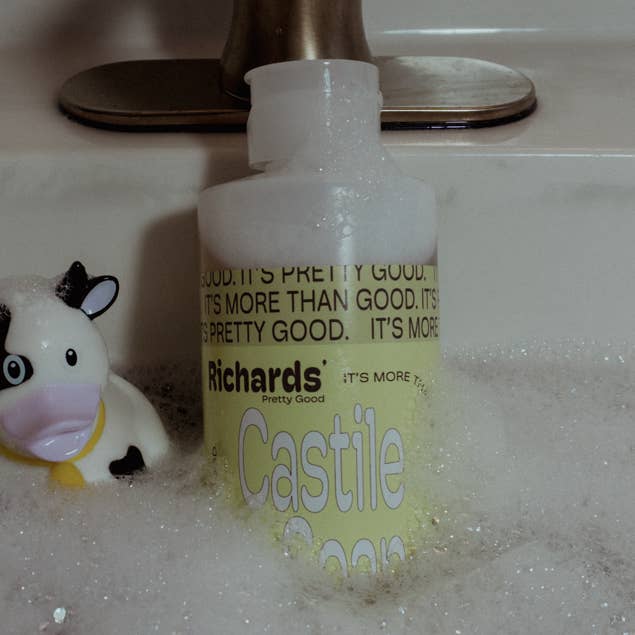 Richards' Pretty Good - Wholesale Body Wash/Shower Gel - Castile Soap - Lemongrass Ginger - 1000 ml0