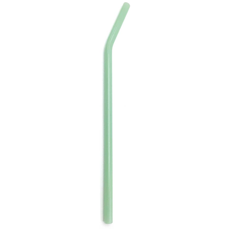 HeartStraws - Wholesale Drinking Straw - Reusable Glass Straws 9" x 8mm Bent9