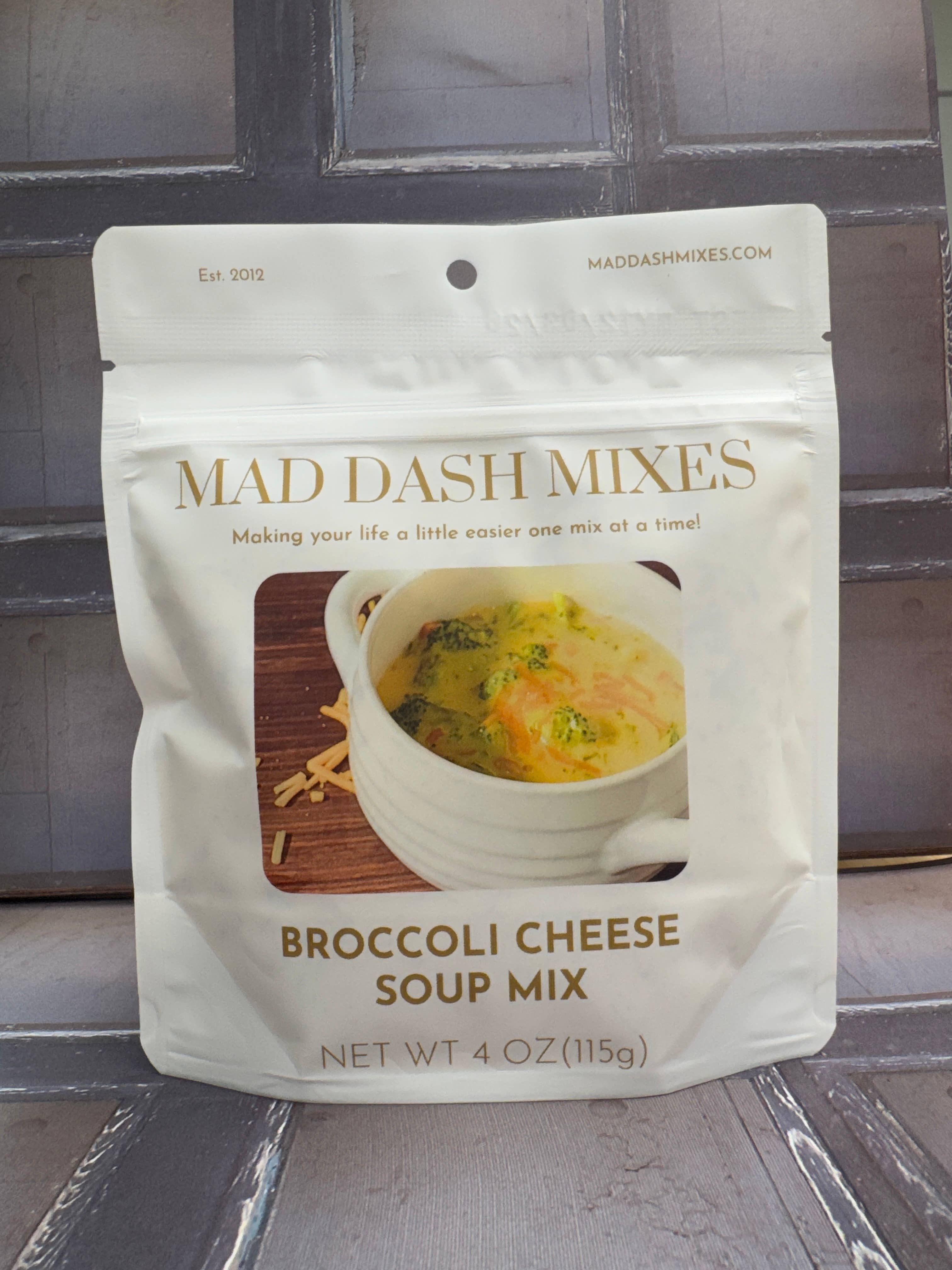 Mad Dash Mixes - Wholesale Soup - Broccoli Cheese