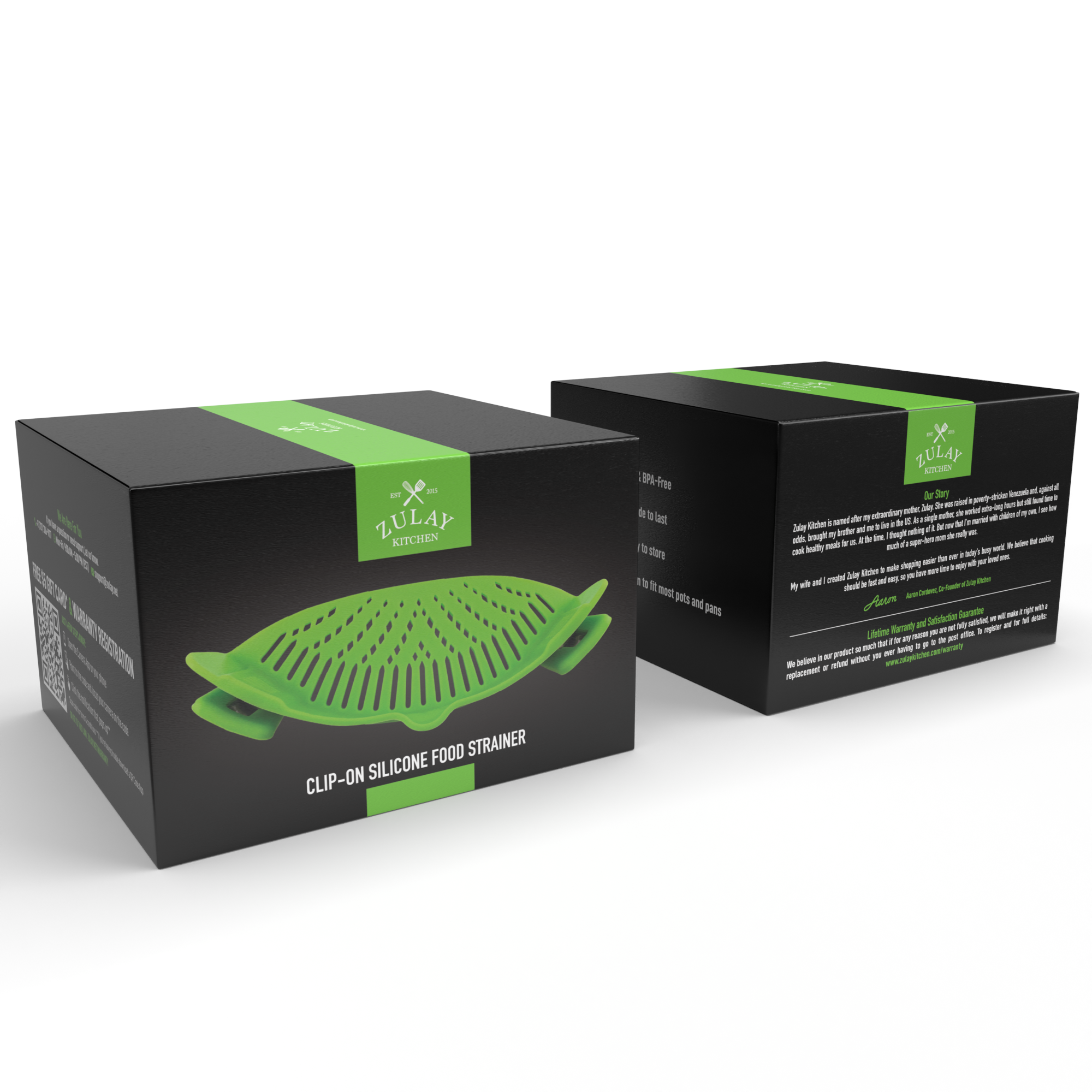 Zulay Kitchen - Wholesale Kitchen Tool/Gadget - Adjustable Silicone Strainer with Small Mouth1