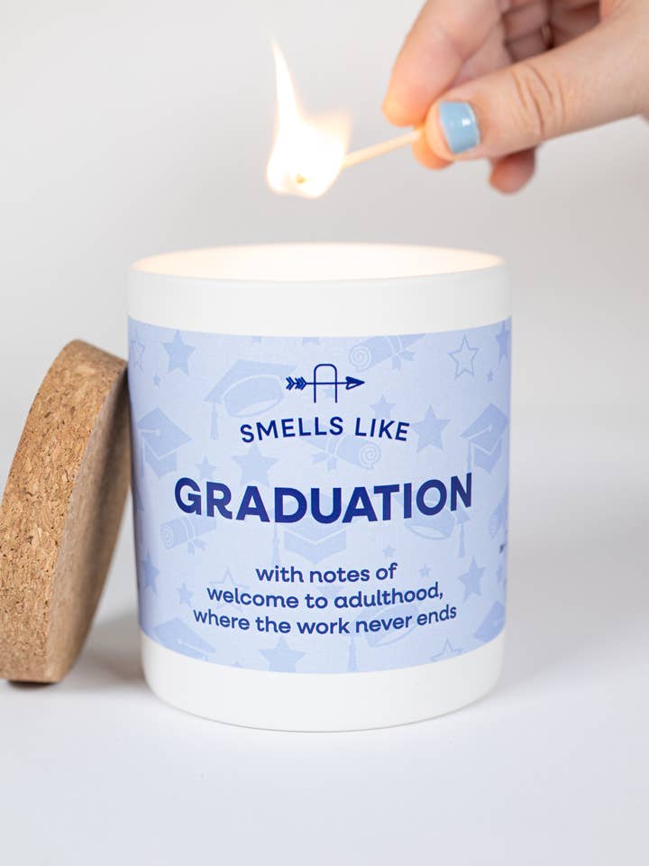 Smells Like Graduation, Occasion Candle for wholesale by ARCHd