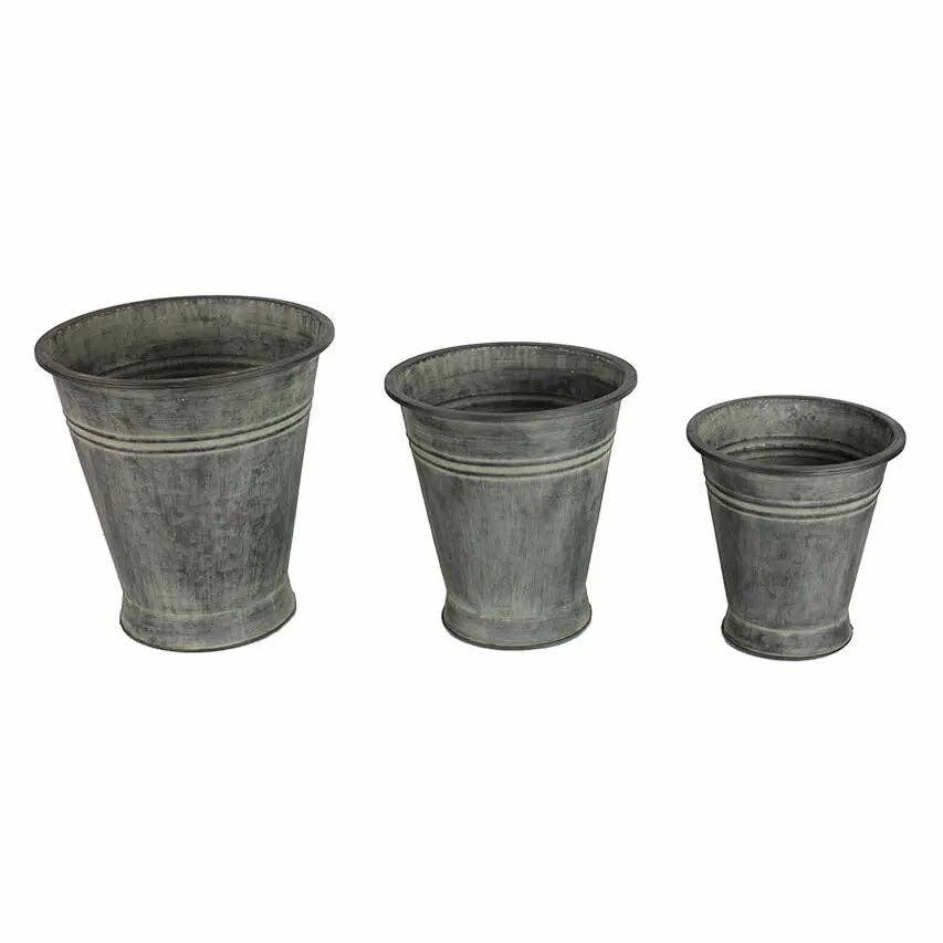 Vagabond Vintage - Wholesale Plant Pot - Metal Planters with Copper Finish - Set of 32