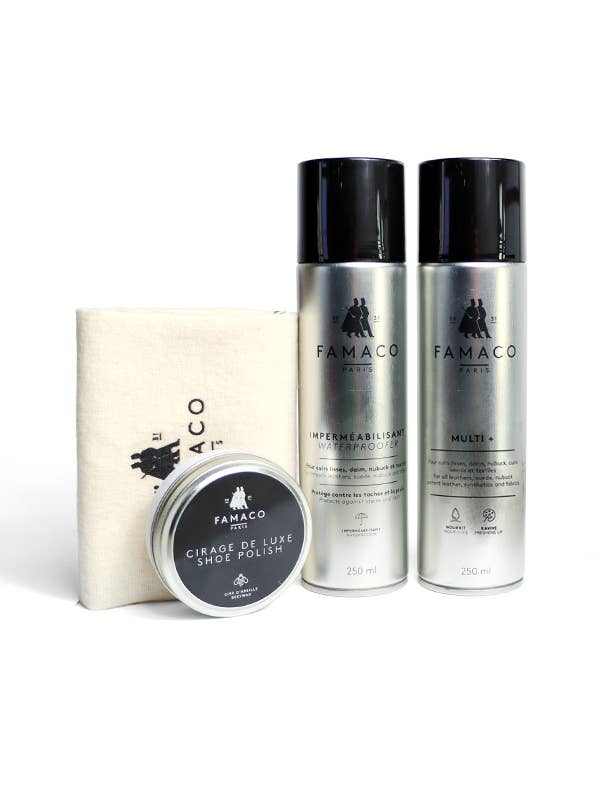 FAMACO CARE ESSENTIALS BUNDLE for wholesale by The Cobblers