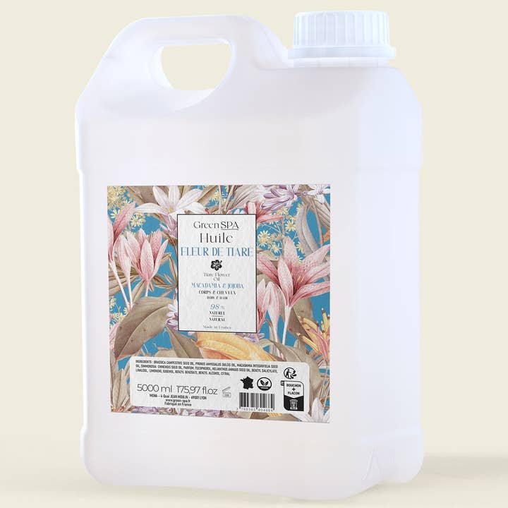 Green Spa - Wholesale Bath/Body Oil - Tiare flower oil