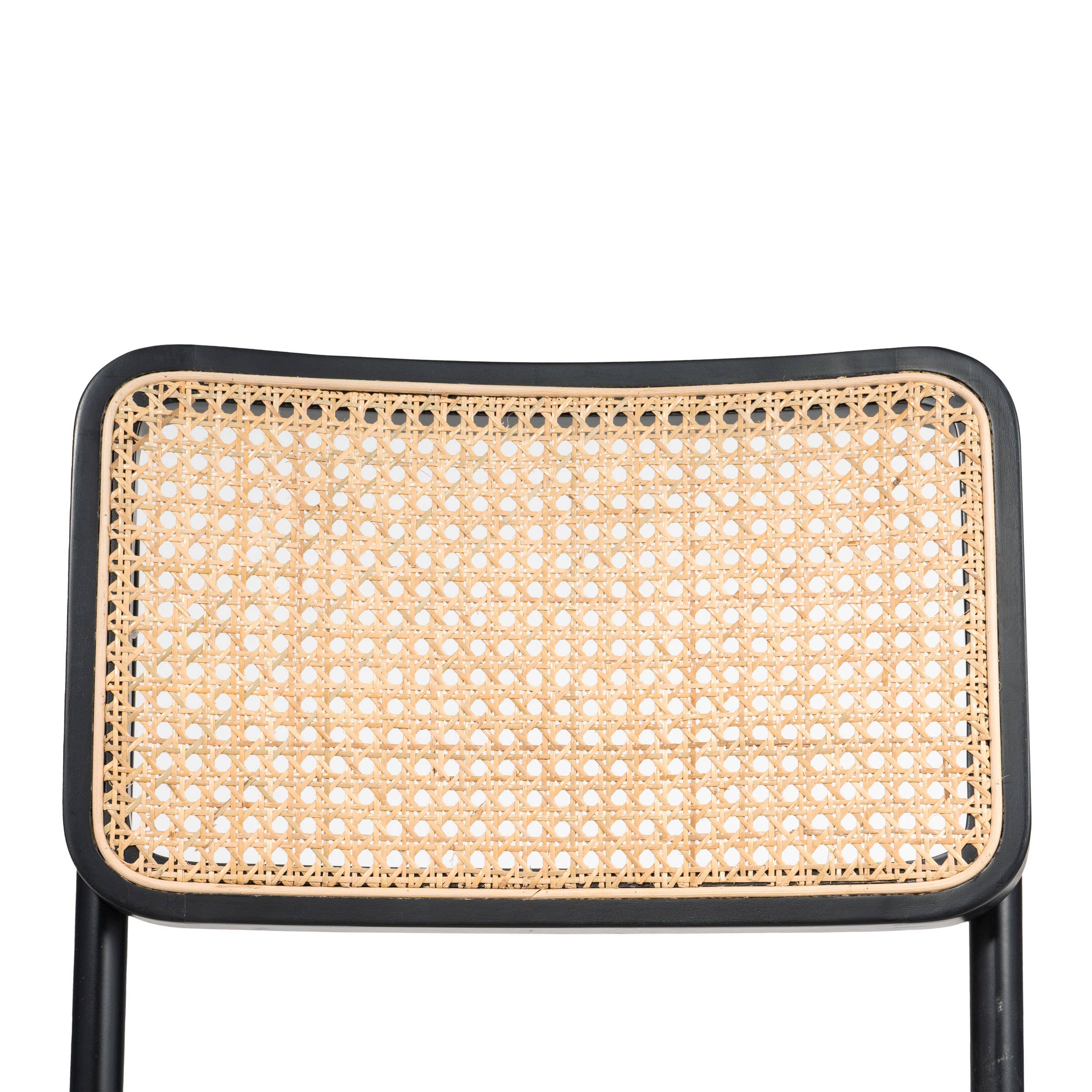 Vertuu Design Inc. – Großhandel Stühle – Auden Esszimmerstuhl, schwarz, mit Rohrlehne (Min/2)7