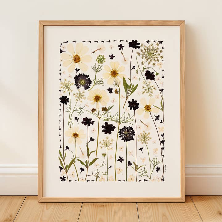 Midnattsäng för wholesale av Hope Steinle Pressed Flower Art