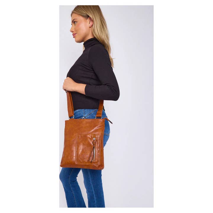 Superbia – wholesale Crossbody bag – Women's – Superbia Classic Front Pocket Messenger Bag Cross Body 91309