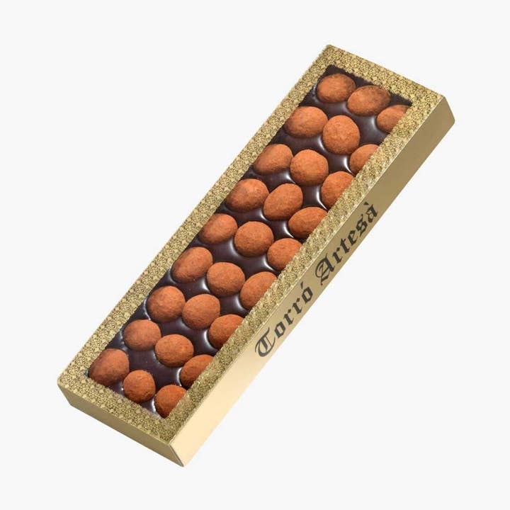 Sukkerfri Kakao Mandel Nougat - 300g for engroshandel hos Bomboneria Pons