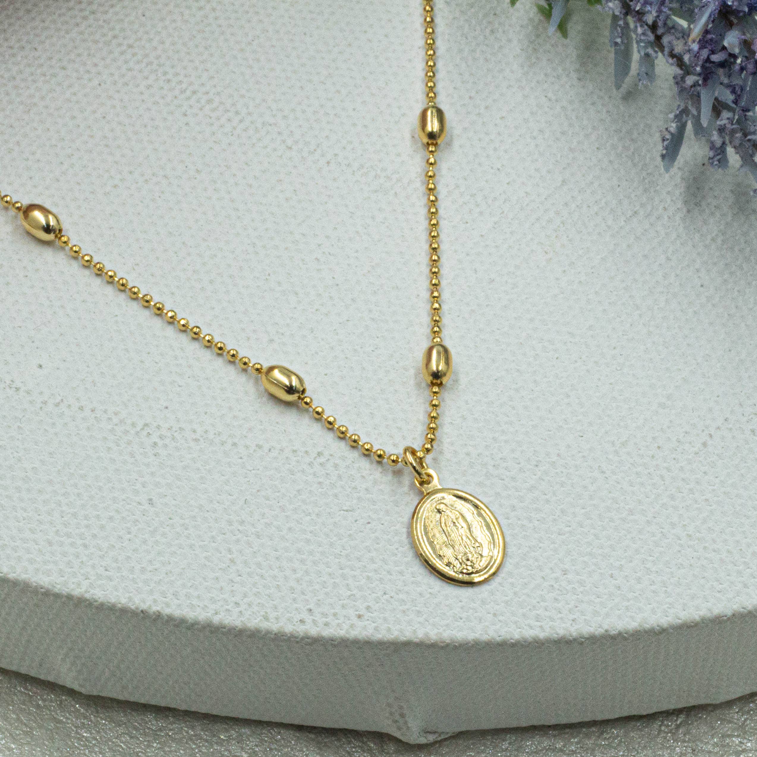 Cherie by Cherie - Wholesale Pendant/Charm Necklace - Lady of Guadalupe Necklace3