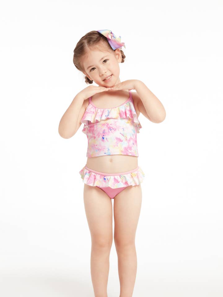 Batik-Tankini-Set mit Rüschen für den Großhandel von Sunseeker