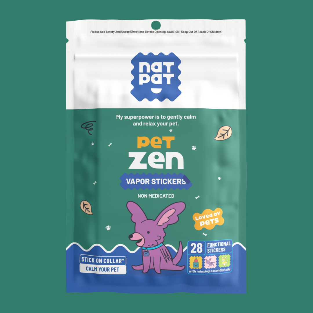 NATPAT - Wholesale Insect Repellent - PetZen Sticker - Natural Calming & Anti-Anxiety Pet Stickers9