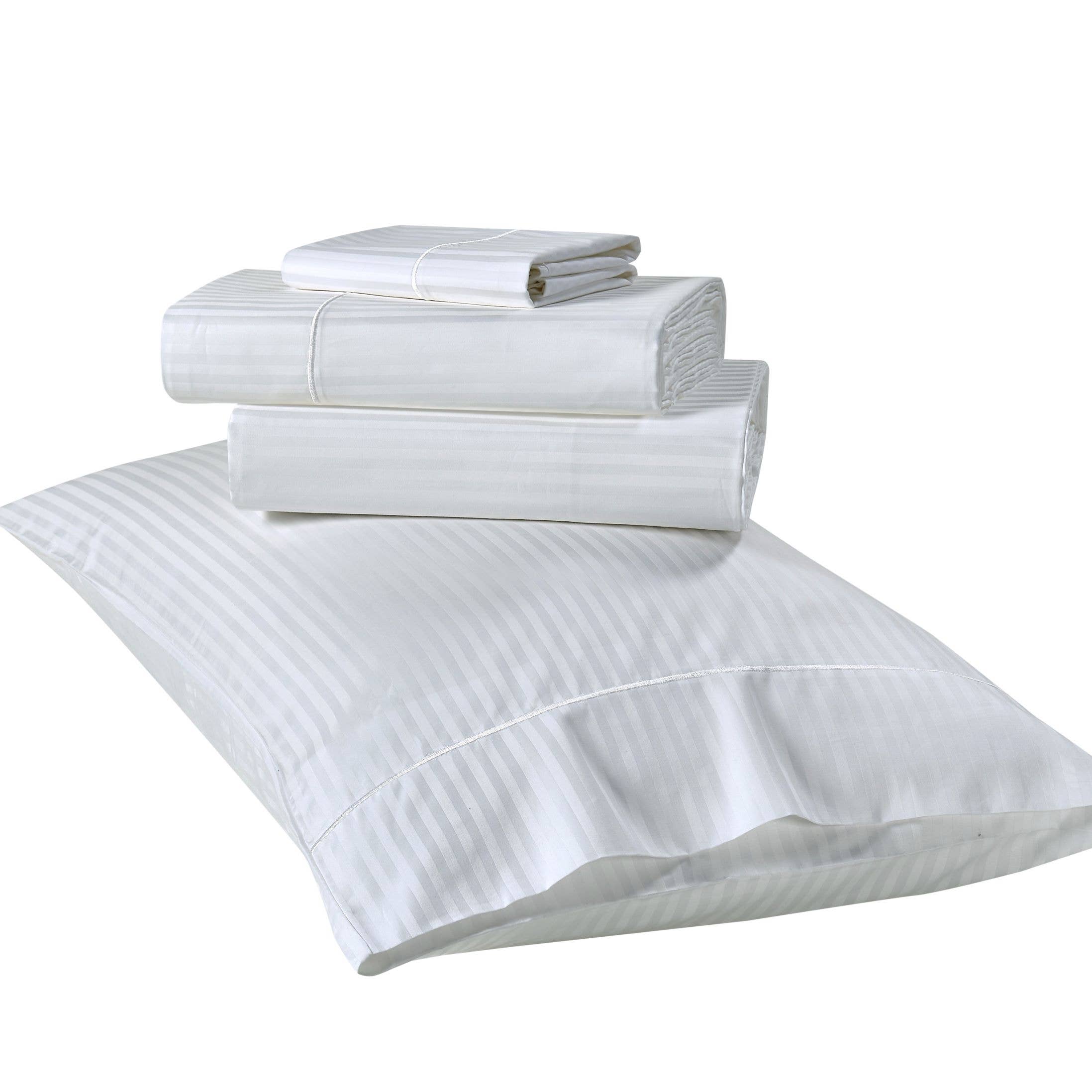 Bed Bath Fashions - Wholesale Sheet Set - Kathy Ireland 500 Thread Count Damask Stripe Sheet Set17