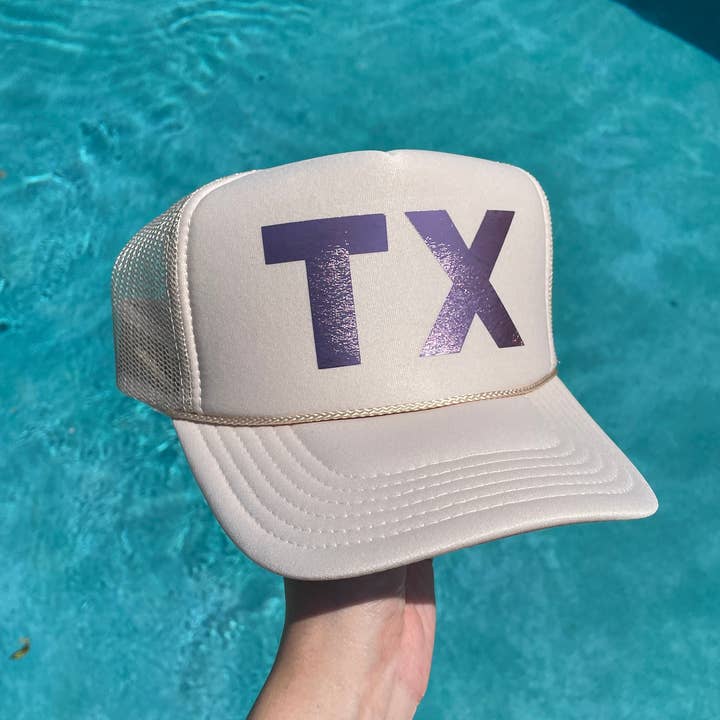 The Day Away Collective - Wholesale Trucker Hat - Women's - CUSTOM State Trucker Hat | Metallic2