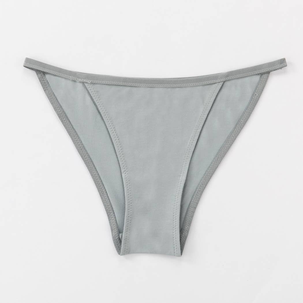 Curvy Fix - Wholesale Underwear - Women's - Combed Cotton High Leg Briefs5