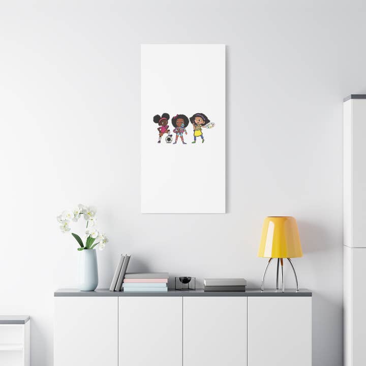 Ikuzi Dolls - Wholesale Art Print - Kids & Baby - Kids' Canvas Wall Art - Playful Characters for Creative Spaces193