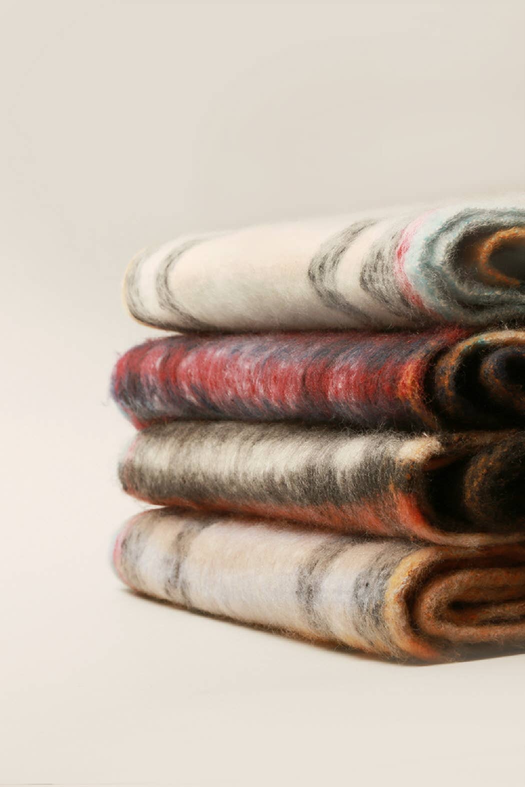 Fashion City - Wholesale Scarf - Women's - Women's Multi Stripe Cozy Scarf w Fringe3