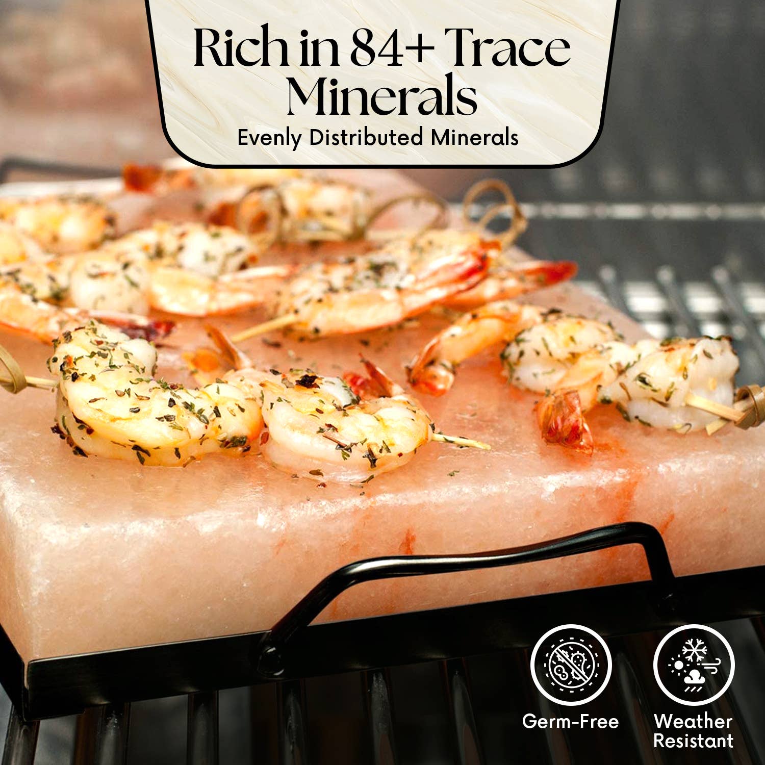 UMAID PRODUCTS - Vente Planche à découper - Bloc de cuisson en sel rose de l'Himalaya naturel avec support en acier inoxydable7